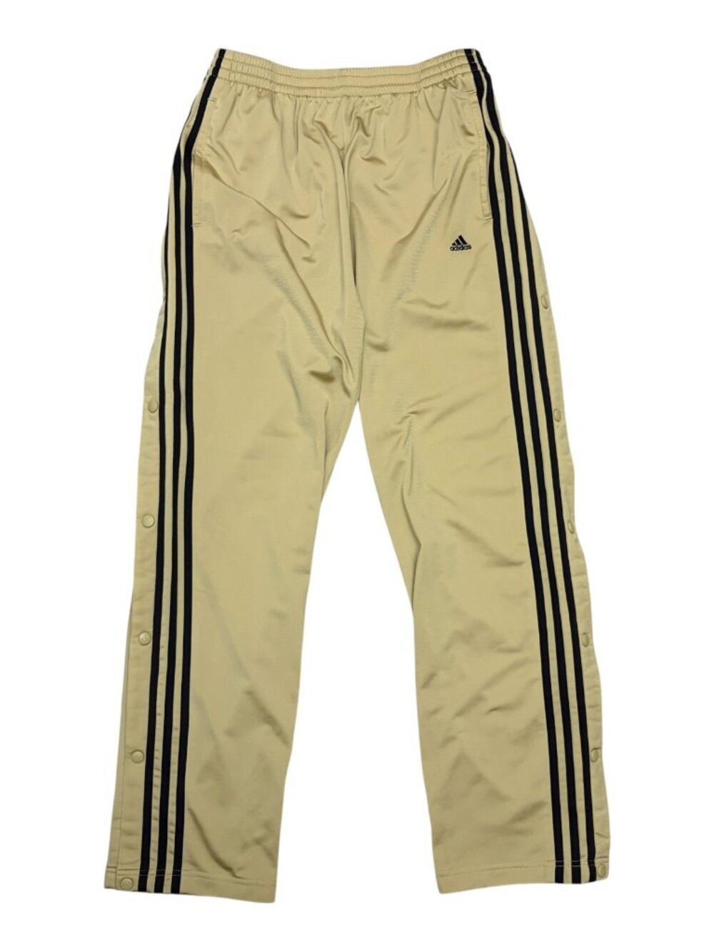 ADIDAS Vintage Y2K Tearaway Pants Activewear Basketball Trousers Mens Medium